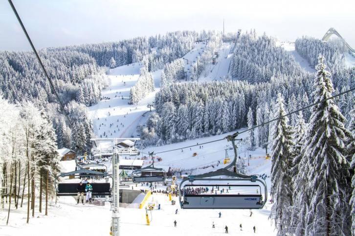 Vakantiehuisje Winterberg Bagian luar foto